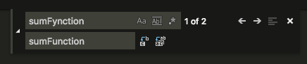Figure 5. Search and Replace